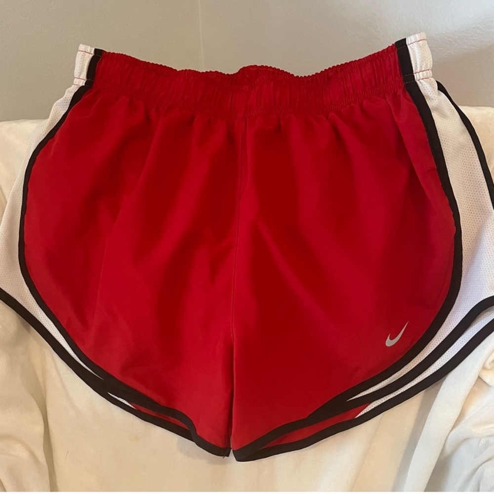 Nike Dri-Fit red women’s shorts